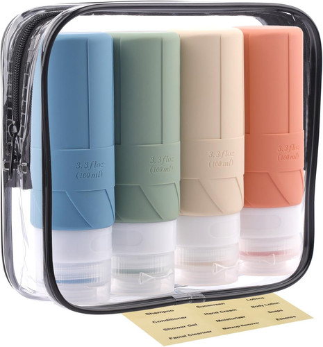 Set contenitori viaggio per - set,